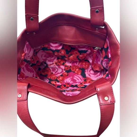 Kate Spade Vintage Red Tote Bag - Picture 3 of 8